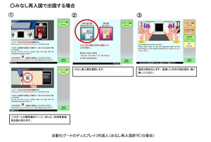 みなし再入国で出国する場合